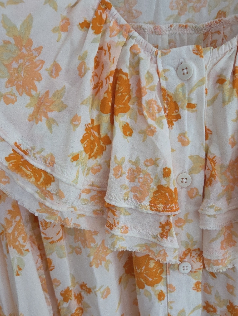 Free People Loretta Tunic In Tea Combo - Picture 5 of 14